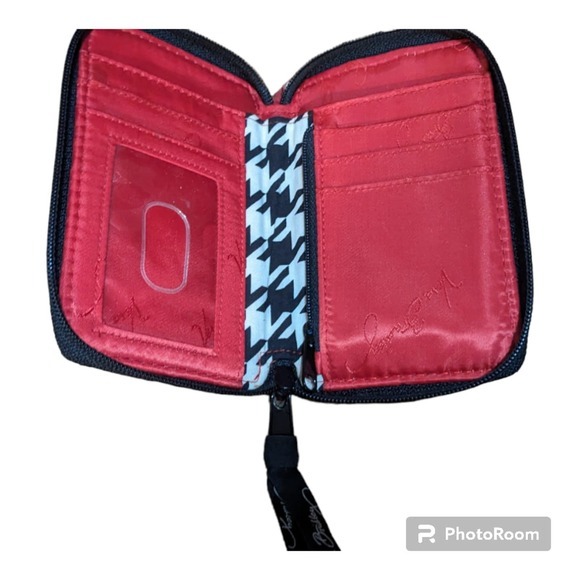 Vera Bradley Floral Zip ID Case Wallet Wristlet Card Holder‎ - Picture 3 of 4
